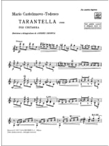 Tarantella - Mario Castelnuovo-Tedesco - Partition - Guitare